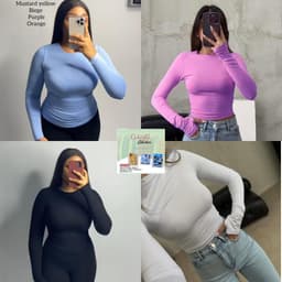 Long sleeve basic top